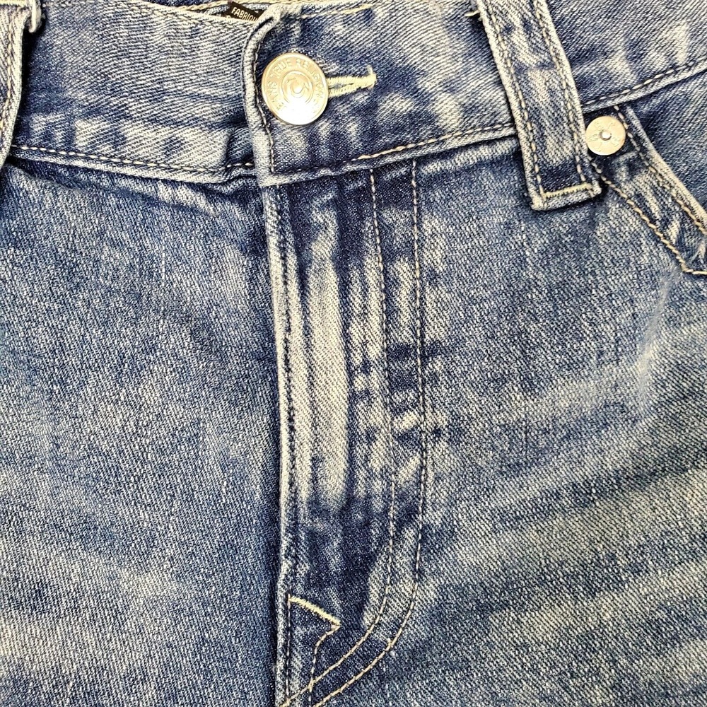 True Religion ROCCO FLAP Relaxed SKINNY JEANS 107327 Light Mixer 36x31 - Picture 7 of 16